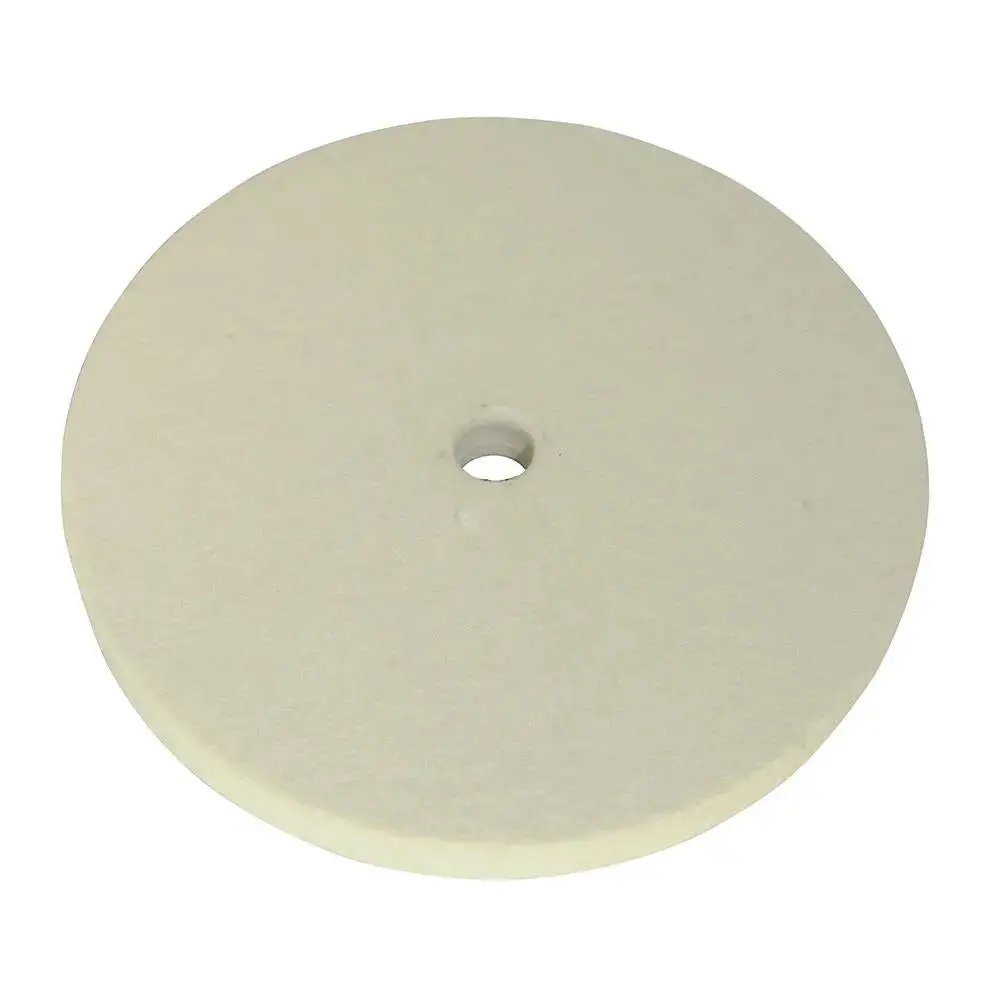 Silverline 150Mm Felt Buffing Wheel Polishing Finishing Grinder Metal Polisher 1