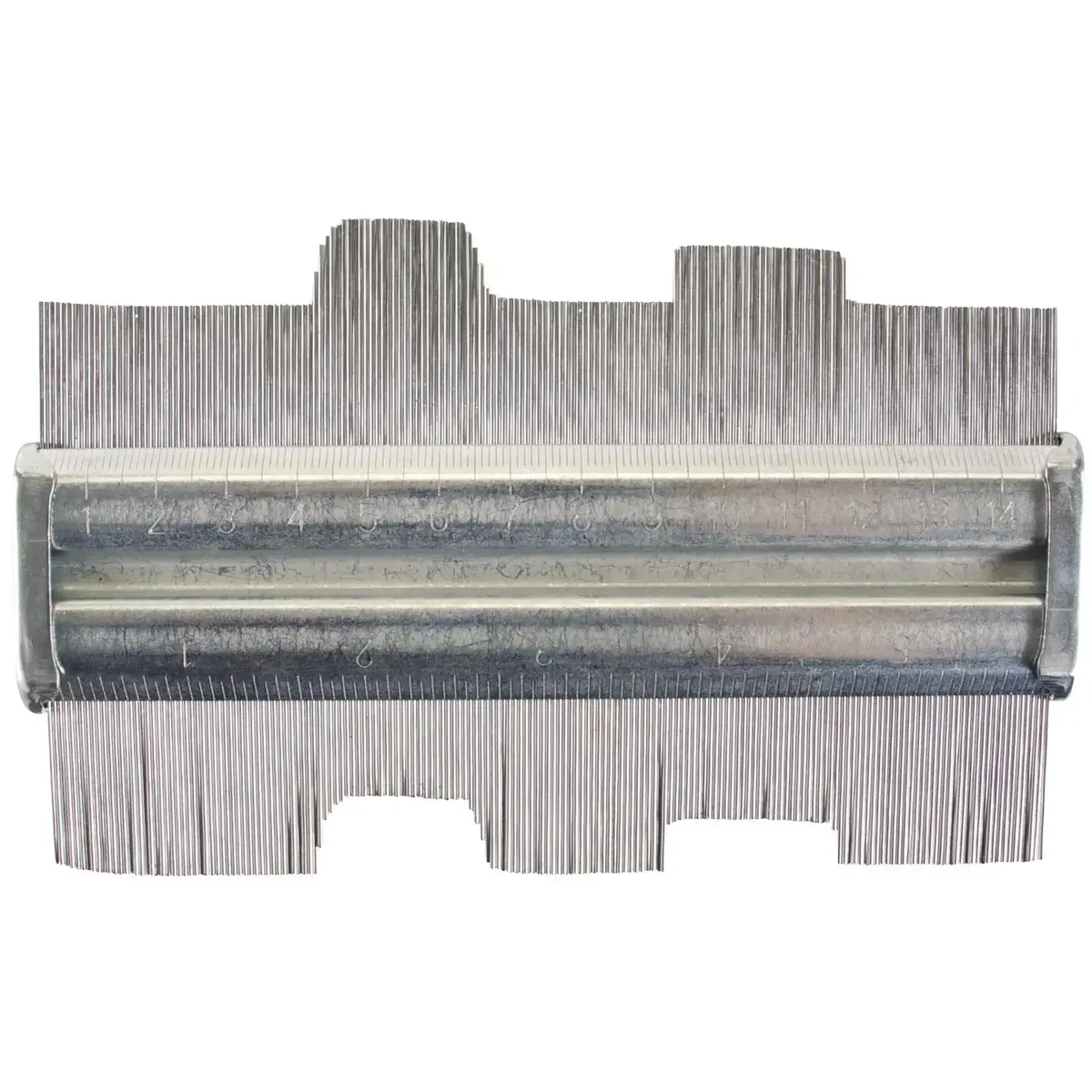 Silverline 150Mm Steel Profile Gauge Metric Imperial Carpet Fitting 1