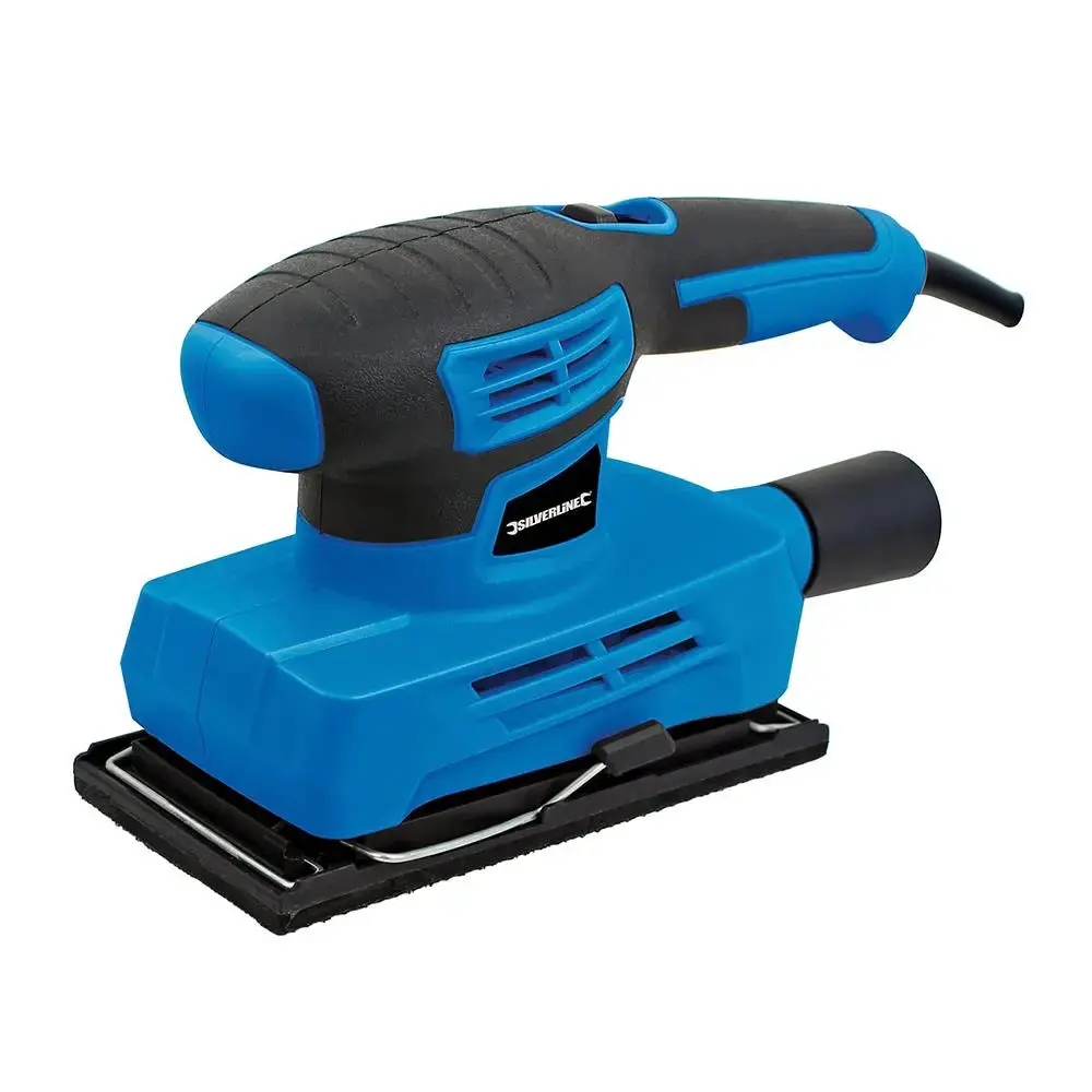 Silverline 160W Orbital Sander 1/3 Sheet 264125 1