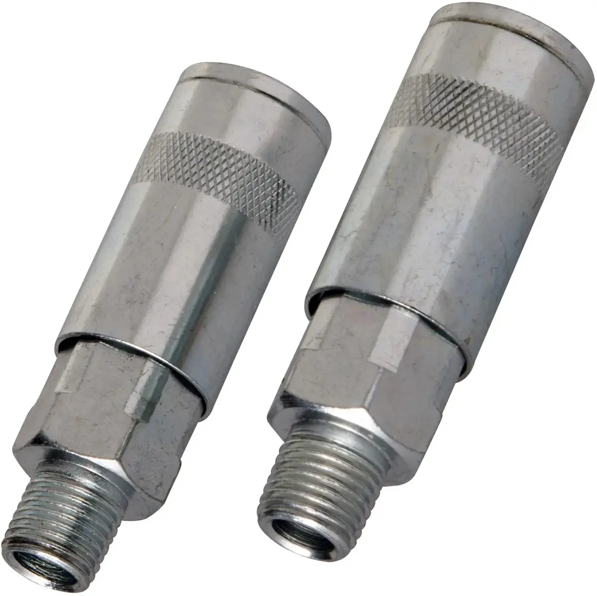 Silverline 2 Piece Quick Couplers 1/4" Bsp Male Thread 6Mm Air Tool Connector 1