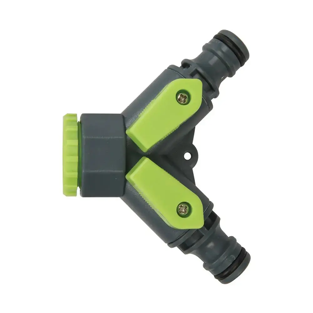 Silverline 2-Way Tap Connector 3/4" Bsp To 1/2" Male 444072 1