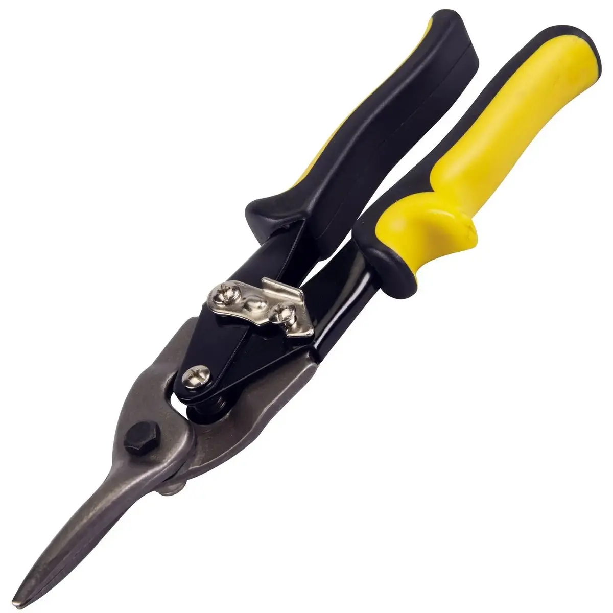 Silverline 240Mm Straight Cut Aviation Tin Snips Metal Compound Lock Guard 1
