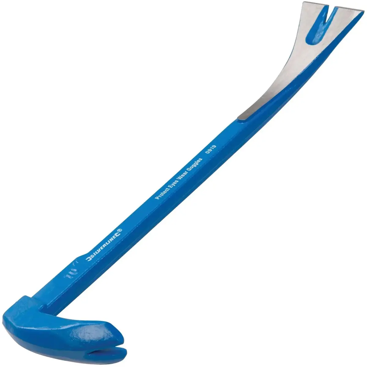 Silverline 250Mm Wide Blade Pry Bar Nail Screw Puller Implement Skirting 1