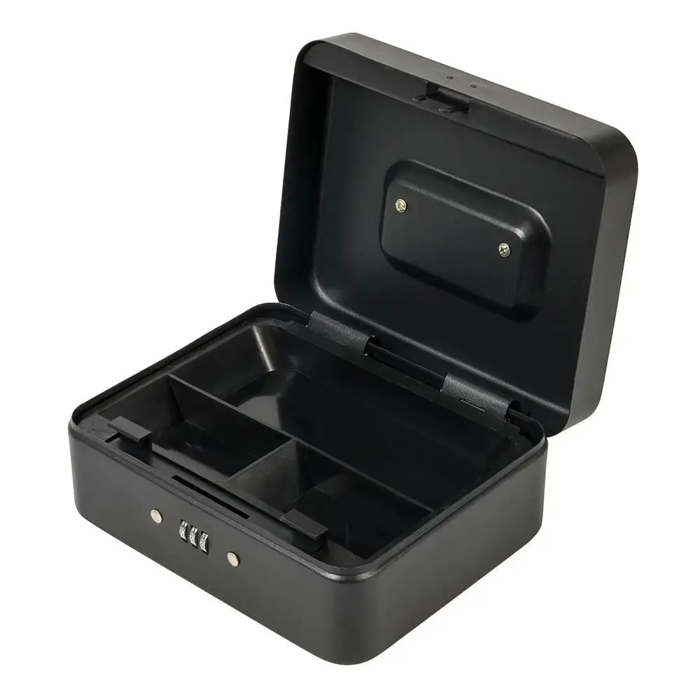 Silverline 3-Digit Combination Cash & Valuables Safe Box 200 X 160 90Mm 732370 1