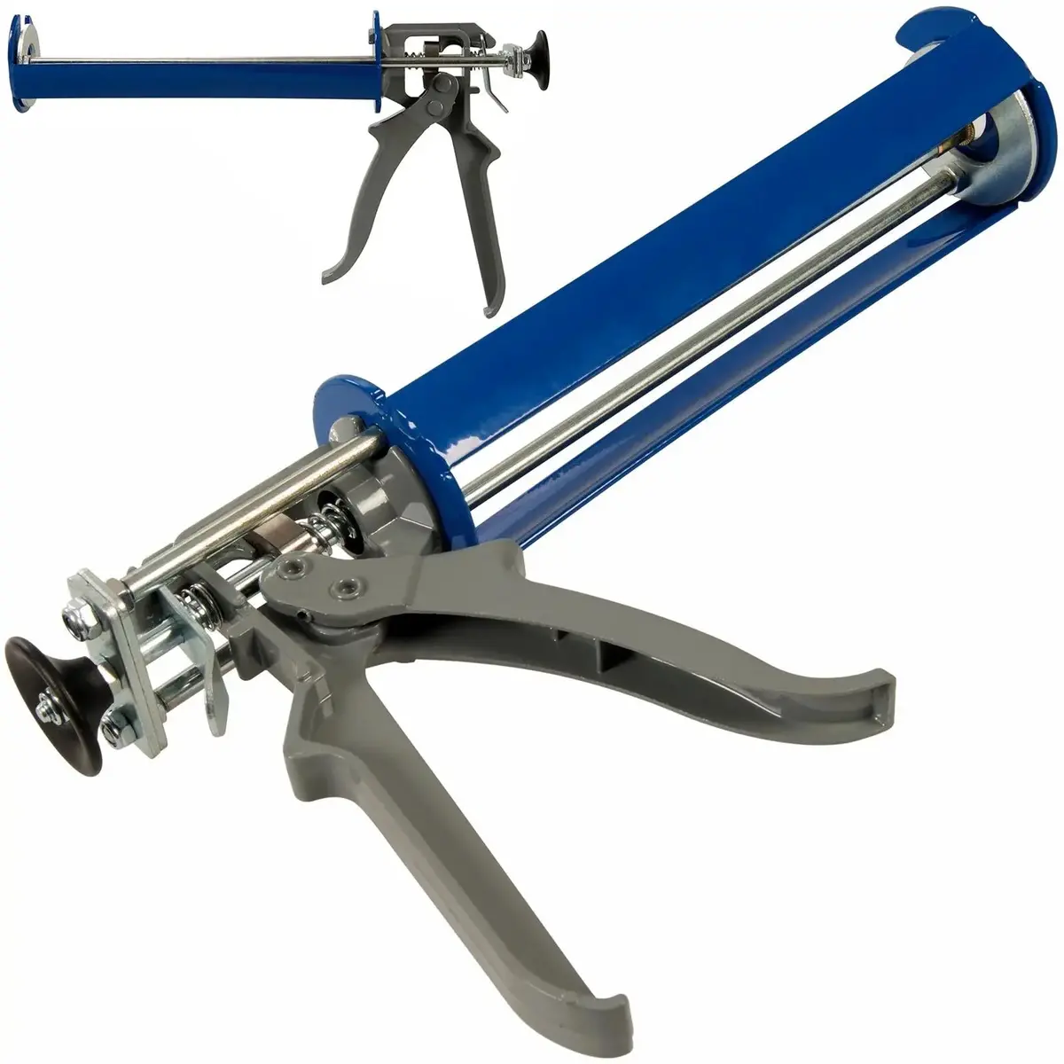 Silverline 380Ml Resin Applicator Gun Heavy Duty Caulking Polyester Fixing 1