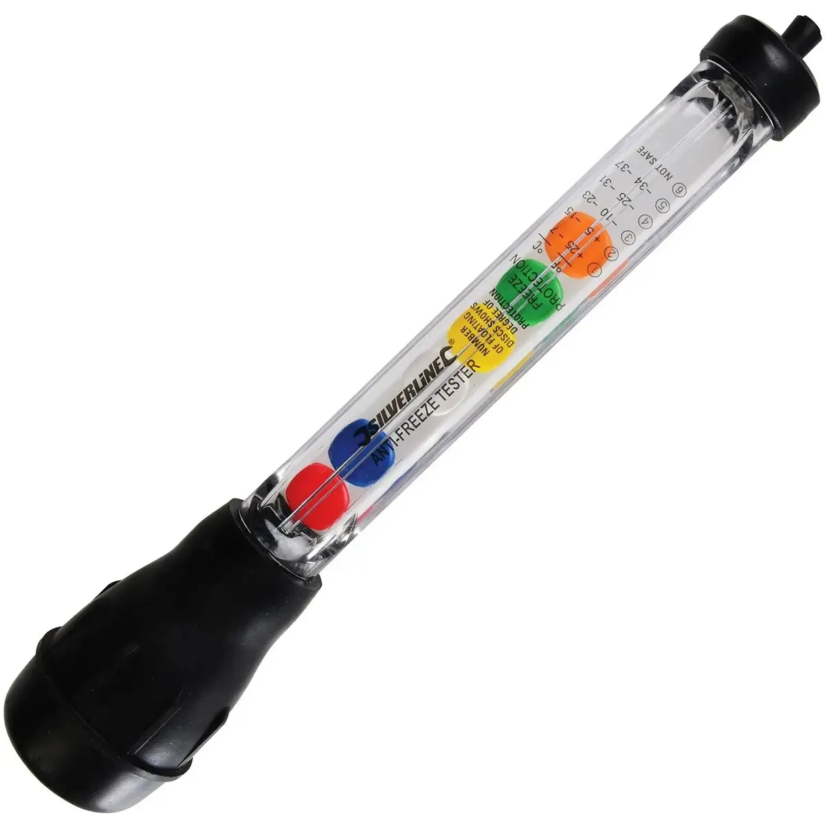 Silverline 460Mm Anti Freeze Tester Coolant Radiator Easy Read Temperature 1