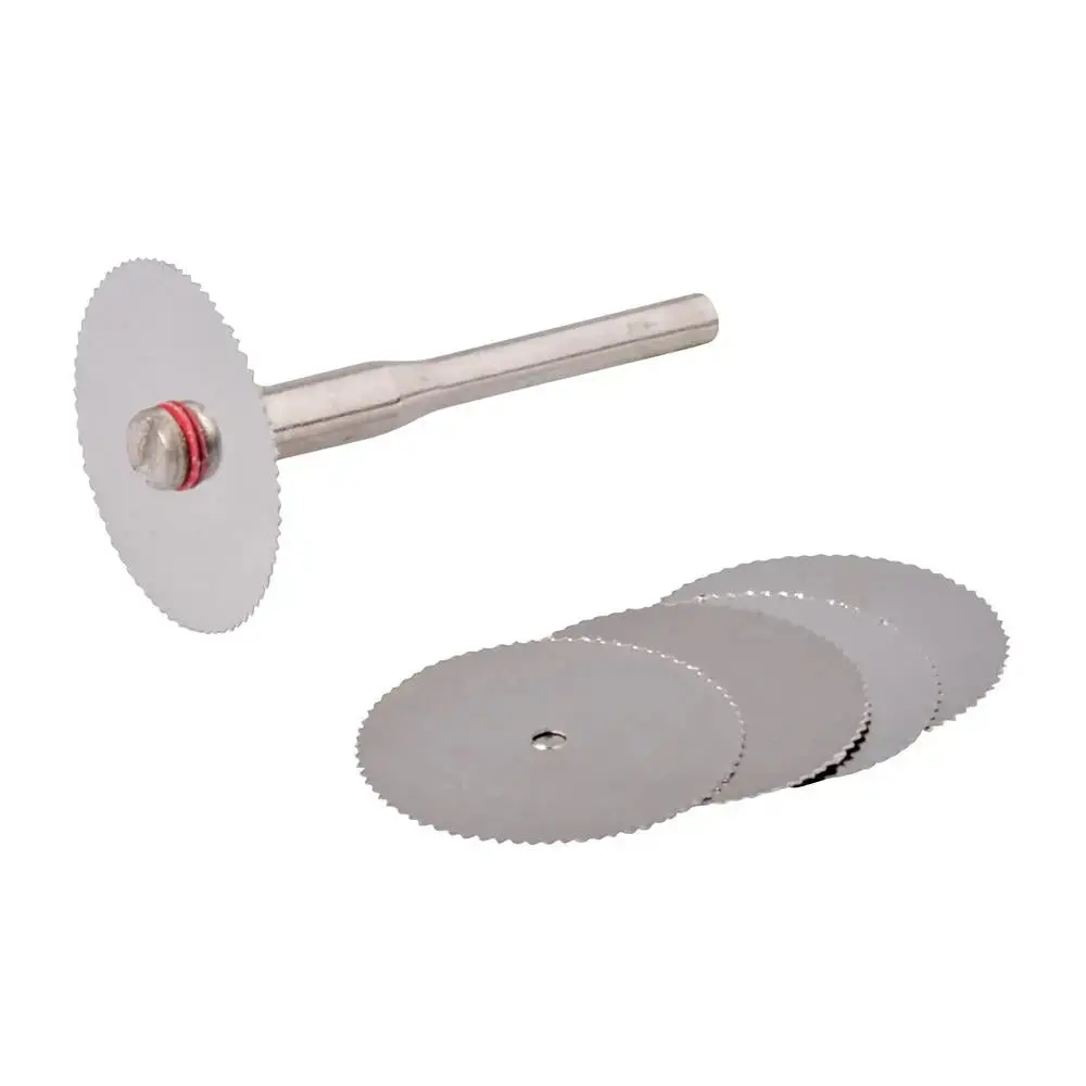 Silverline 5 Piece Steel Cutting Disc Kit 22Mm Wood Alloy Plastic 1