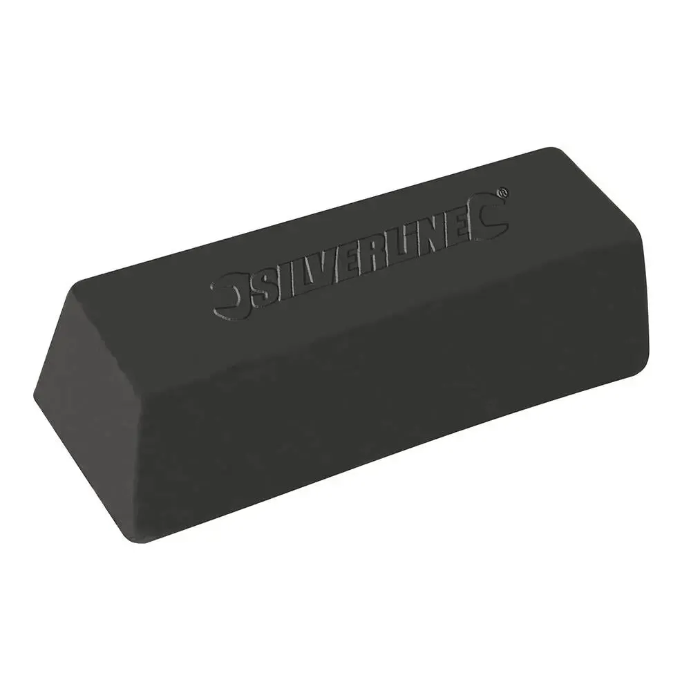 Silverline 500G Black Polishing Compound Buffing Copper Brass Metal Steel 1