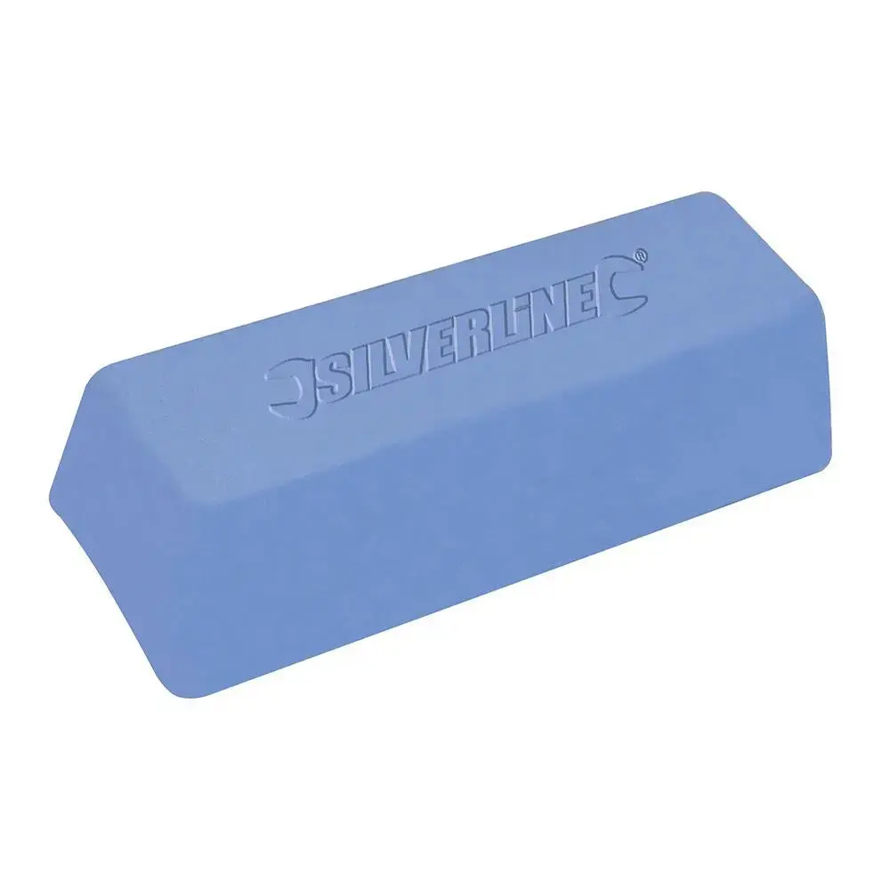 Silverline 500G Blue Polishing Compound Buffing Steel Copper Brass Metal 1