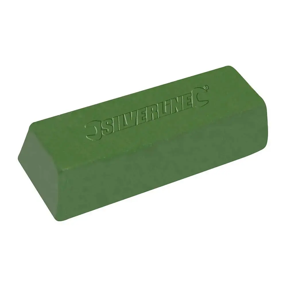 Silverline 500G Green Polishing Compound Buffing Steel Copper Metal Iron 1