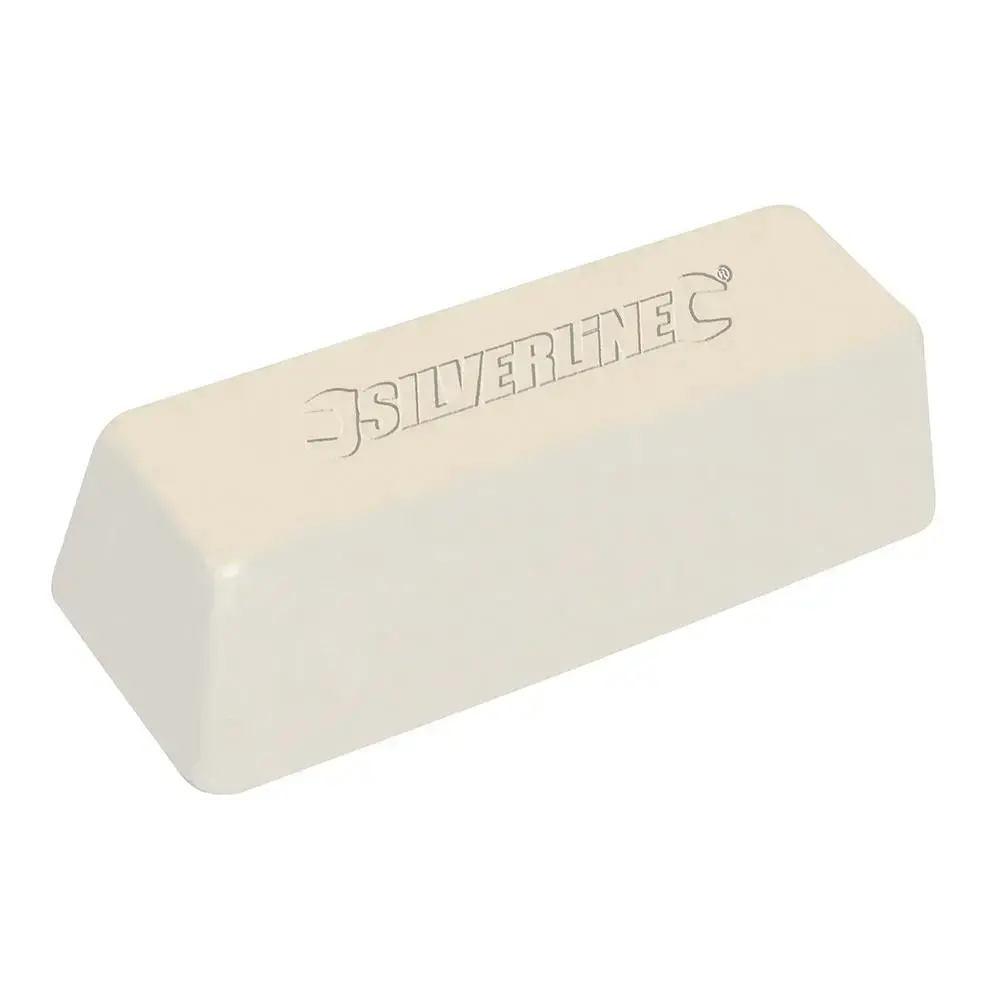 Silverline 500G White Polishing Compound  Buffing Steel Hard Metals Iron 1