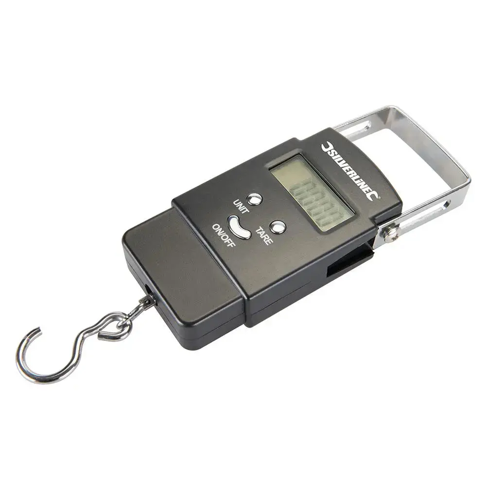 Silverline 50Kg Electronic Pocket Balance Weighing Scales Metric Imperial 1