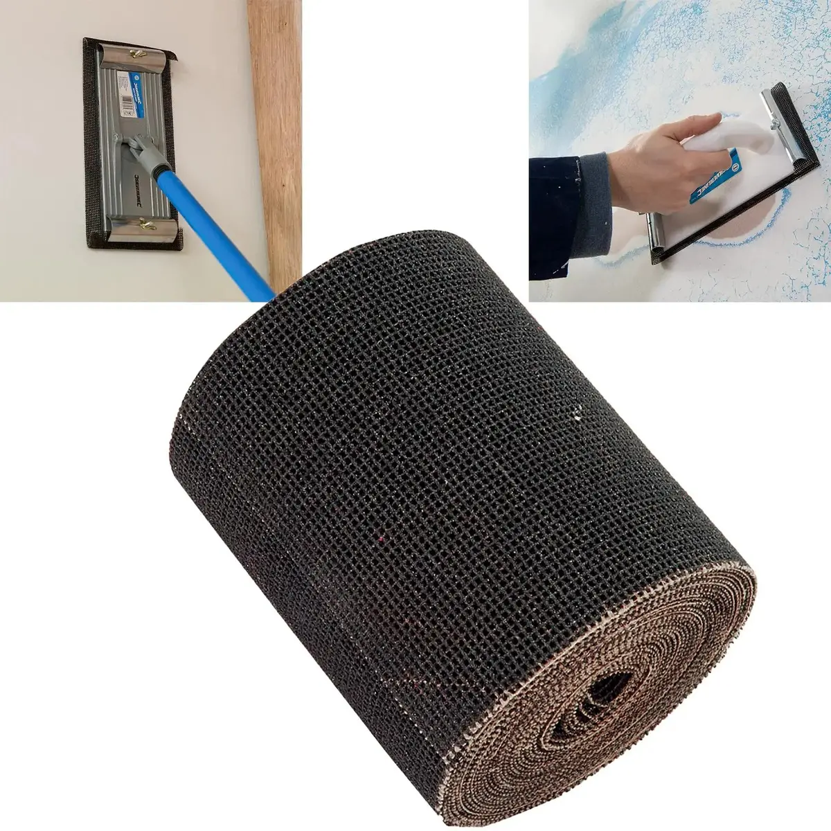 Silverline 5M Mesh Sanding Roll 60, 80 Or 100 Grit 1