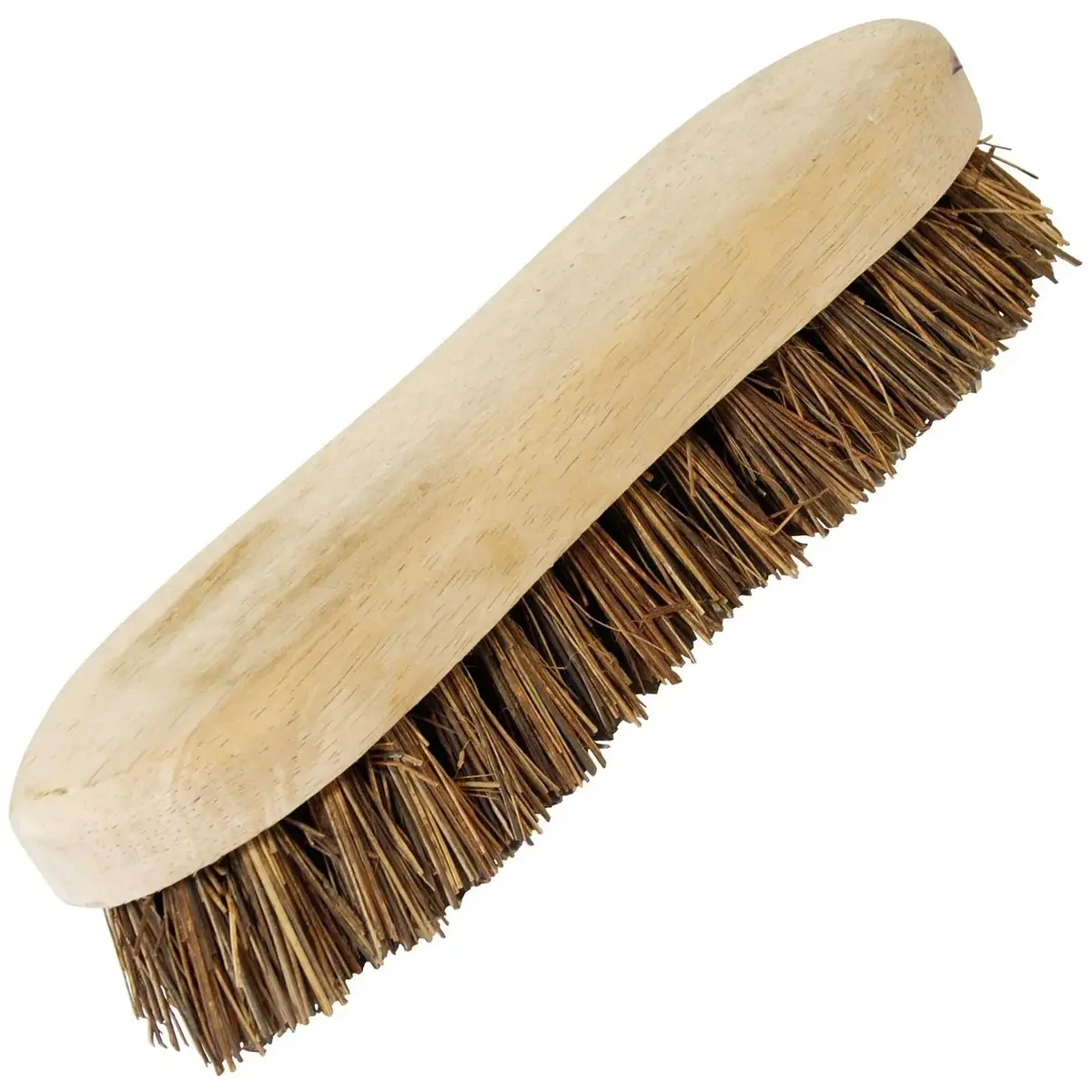 Silverline 8" Scrubbing Brush Bassine Cane Mix Bristles Cleaning Heavy Duty 1