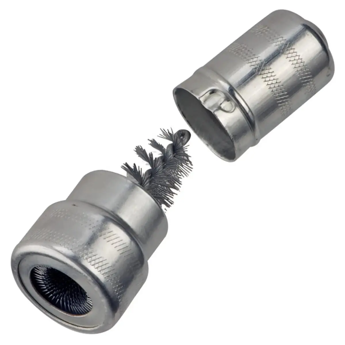 Silverline 90Mm Battery Post & Terminal Cleaner Car Van Steel Brush Electrical 1