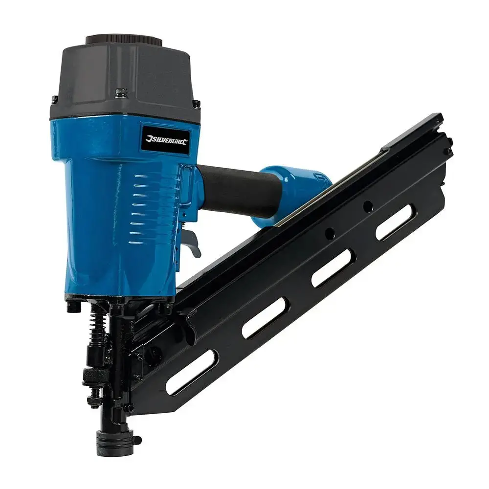 Silverline Air Framing Nailer 90Mm 10 - 12 Gauge 282400 1