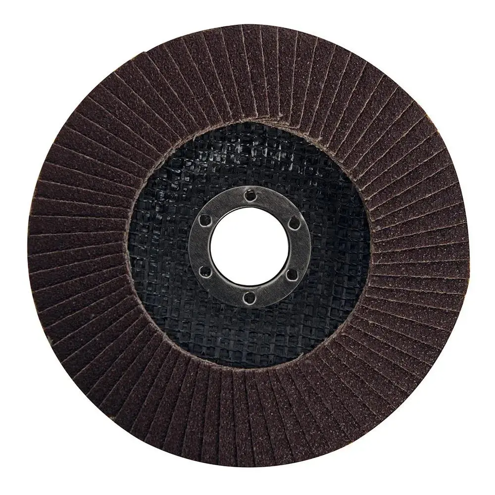 Silverline Aluminium Oxide Flap Disc 125Mm 80 Grit 282587 1