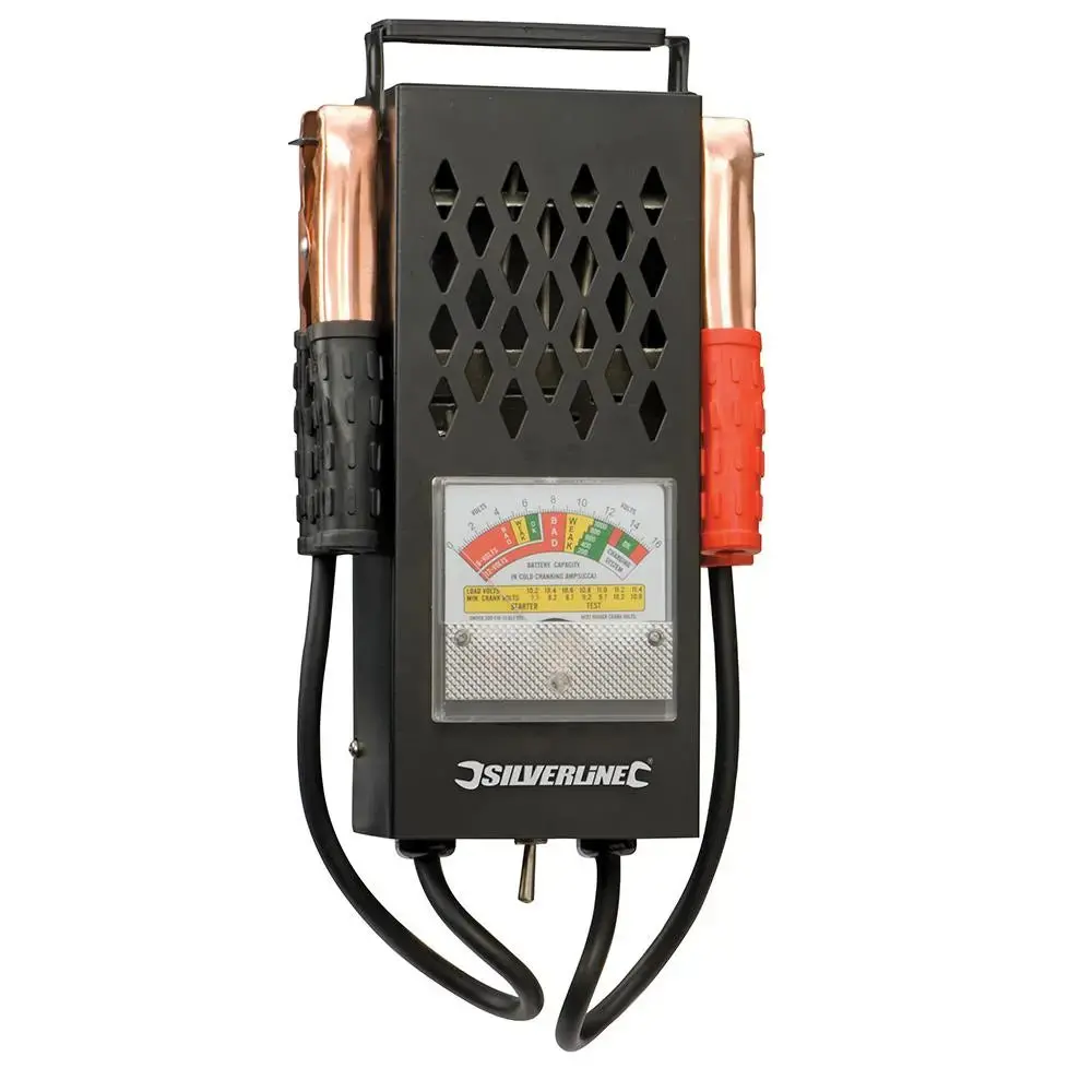 Silverline Battery & Charging System Tester 6V 12V 282625 1