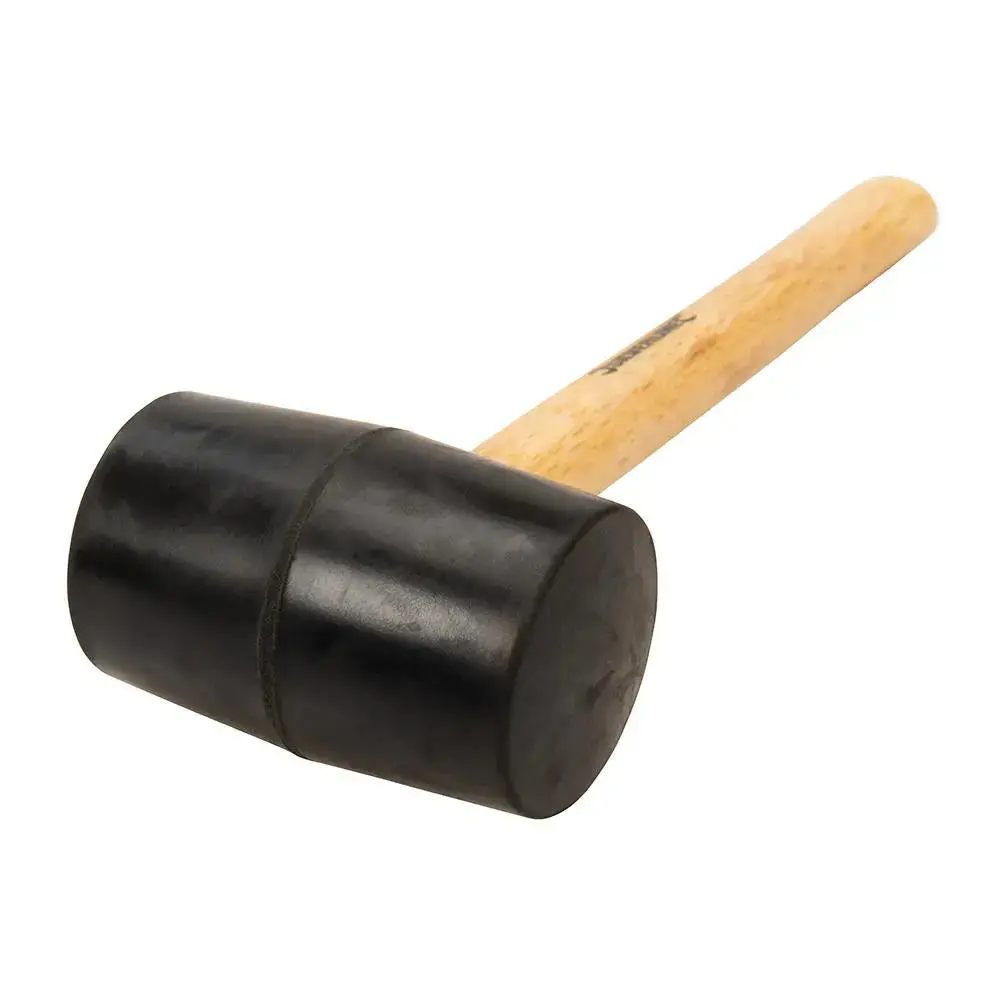 Silverline Black Rubber Mallet 16Oz (454G) Ha72 1