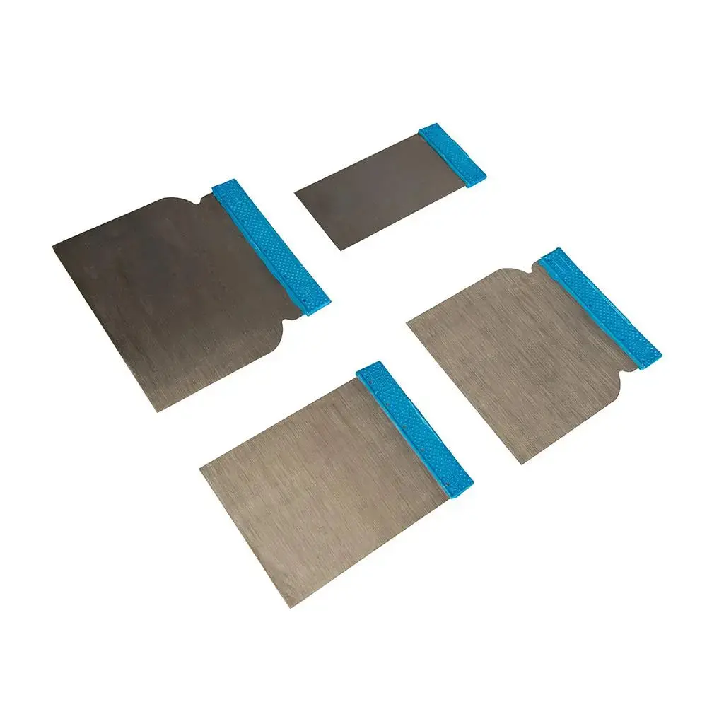 Silverline Body Filler Application Set 4Pce 50, 80, 100 & 120Mm 398777 1