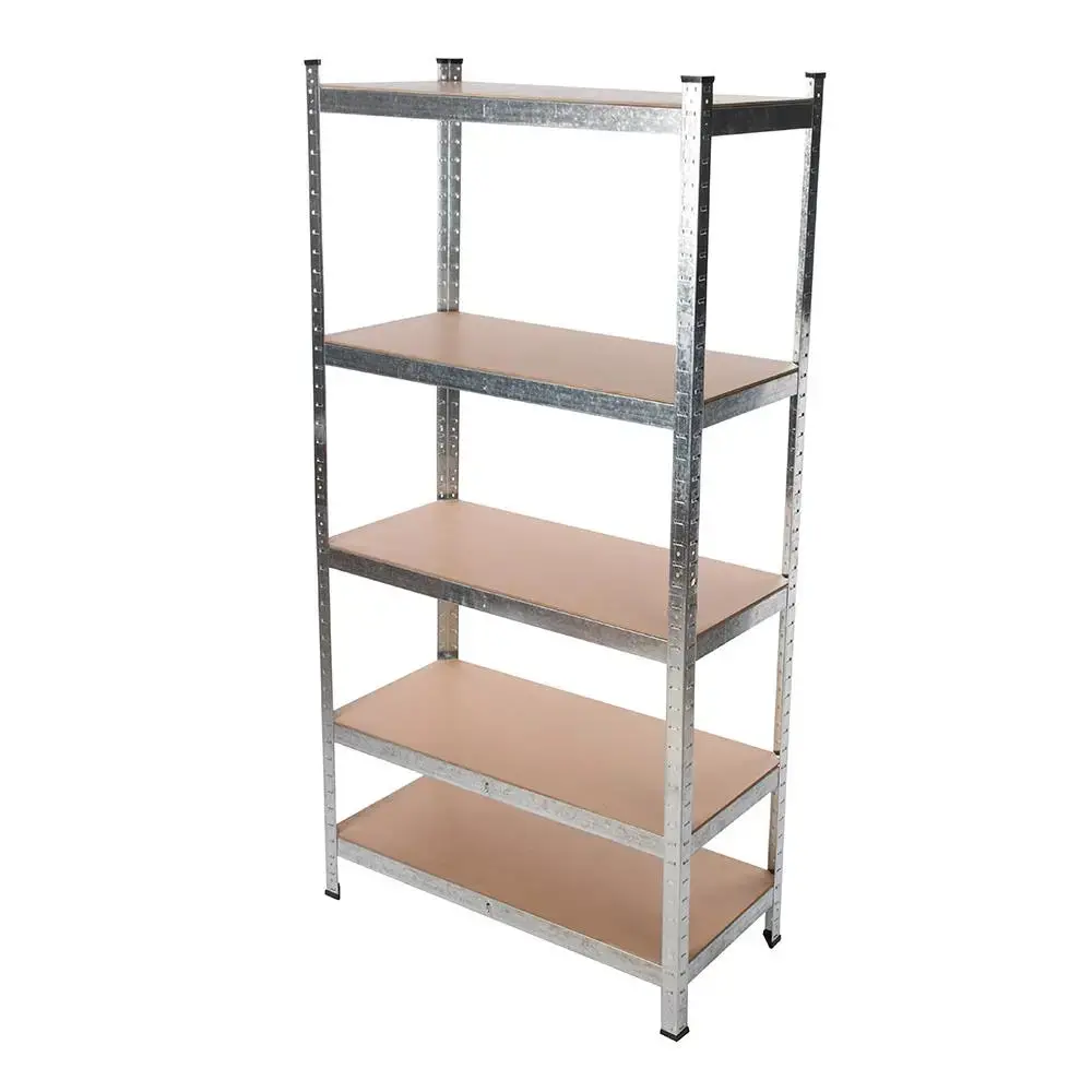 Silverline Boltless Freestanding Shelving Unit 5-Tier 666247 1