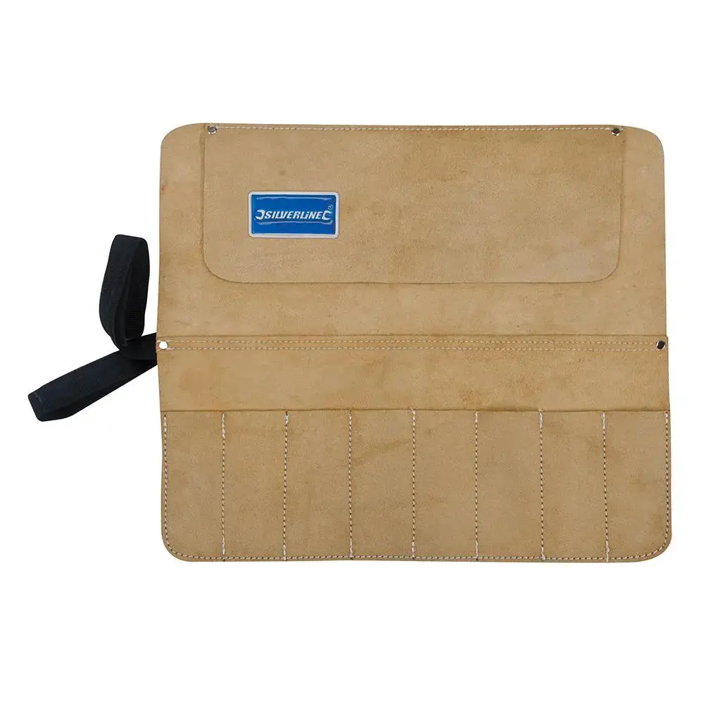 Silverline Chisel & Tool Roll 8 Pocket 440 X 380Mm Cb07 1