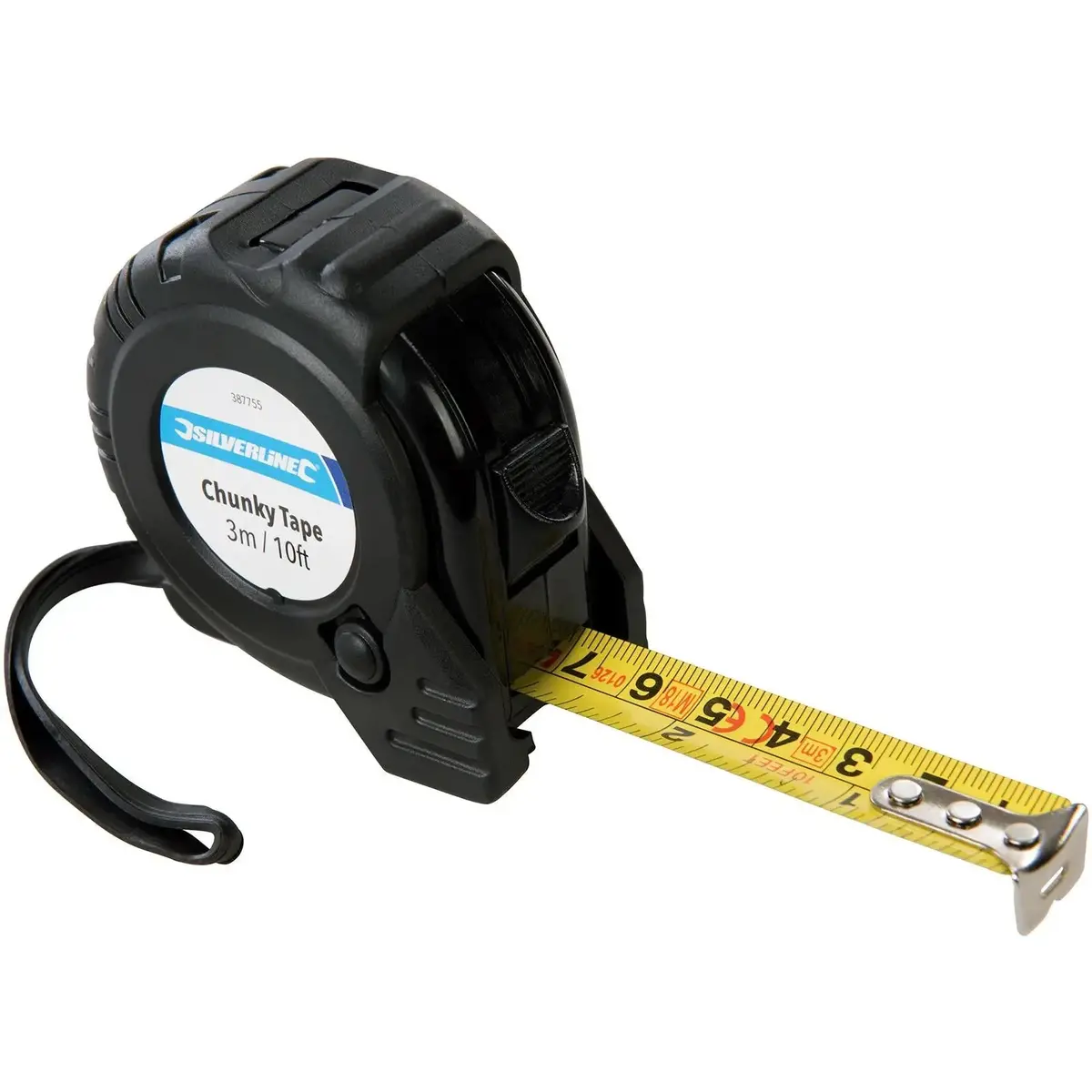 Silverline Chunky Tape Measure 3M X 16Mm 1