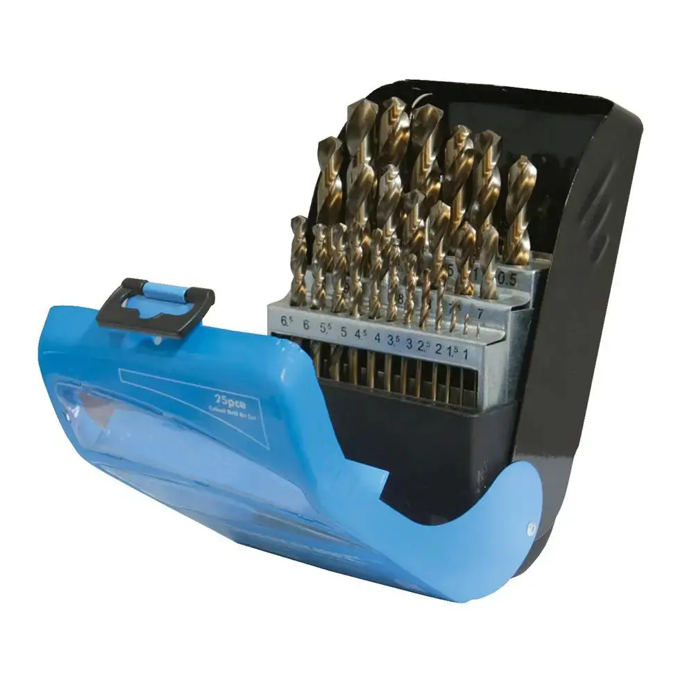 Silverline Cobalt Drill Bit Set 25Pce 1 - 13Mm 783089 1