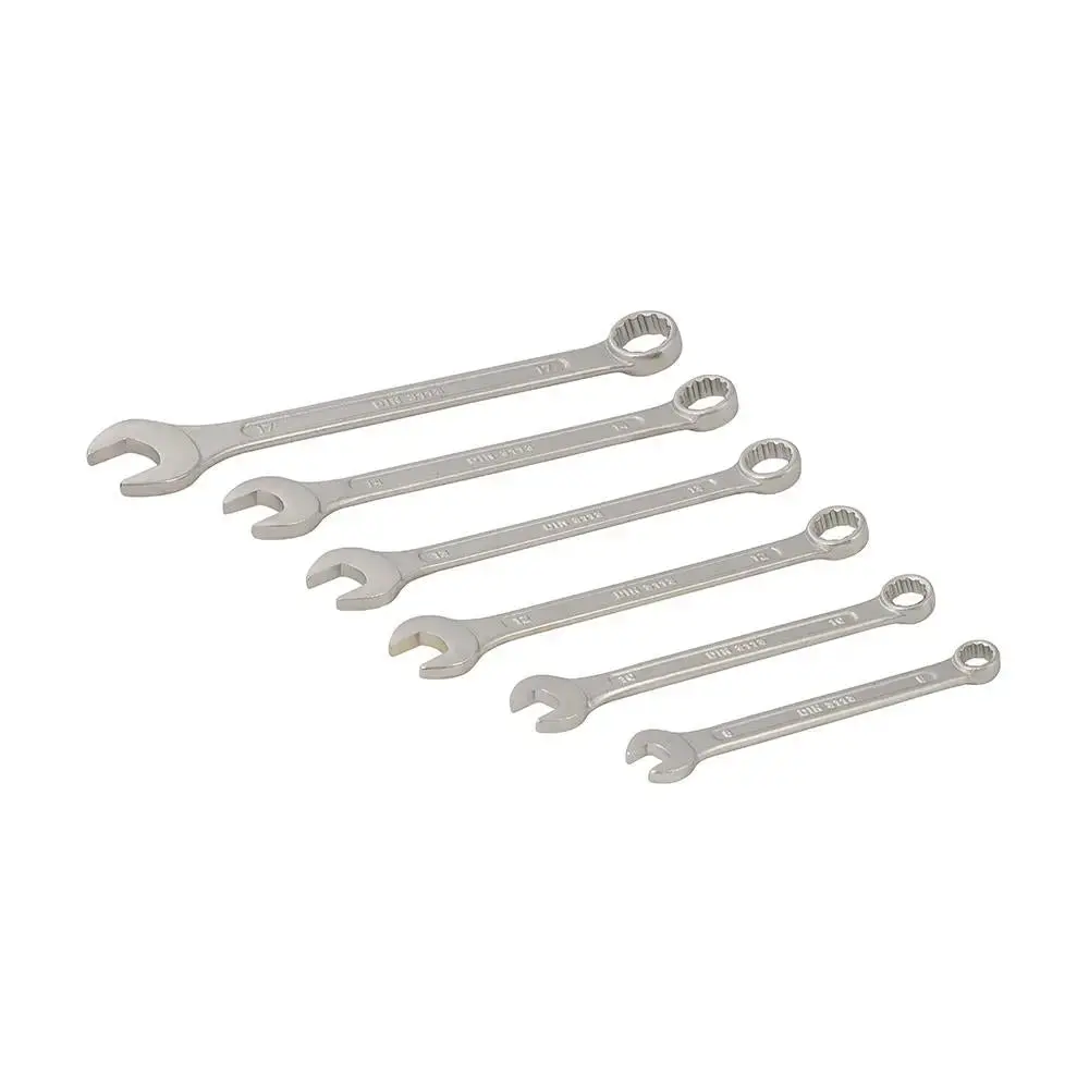 Silverline Combination Metric Spanner Set 6 Piece 8-17Mm 1
