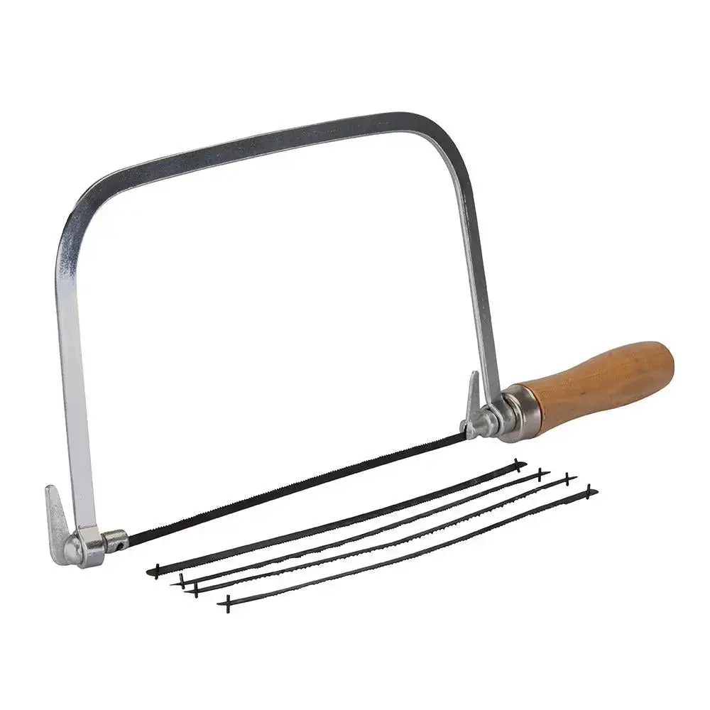 Silverline Coping Saw & 5 Blades 170Mm Sw45 1