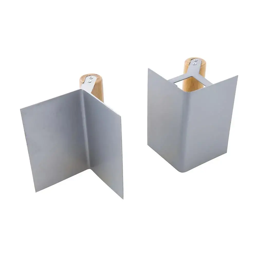 Silverline Corner Trowel Set 2Pce 125 X 80Mm 633461 1