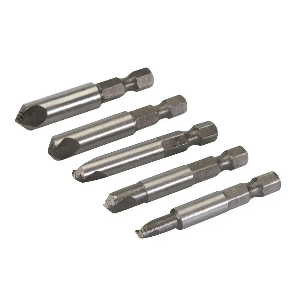 Silverline Damaged Screw Remover Set 5Pce 50Mm 675174 1
