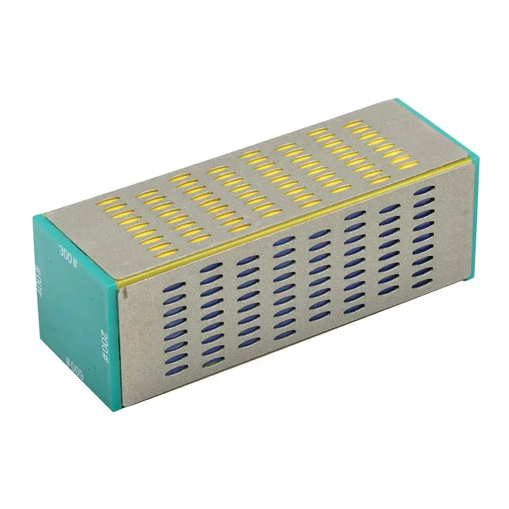 Silverline Diamond Sharpening Block 160 X 55Mm 200-600 Grit Hand Tools 1