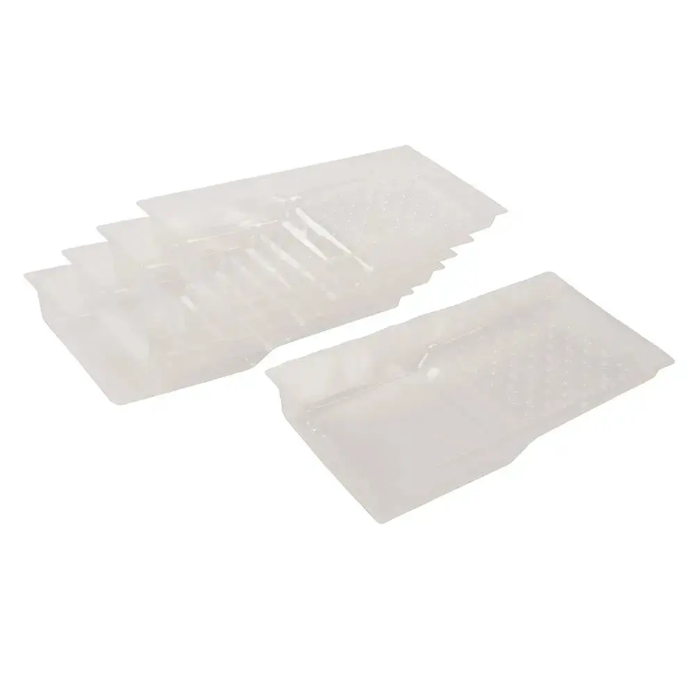 Silverline Disposable Roller Tray Liner 100Mm 5Pk 1