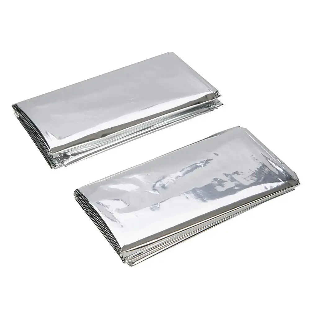 Silverline Emergency Foil Blanket 2Pk 1M X 2M 226306 1