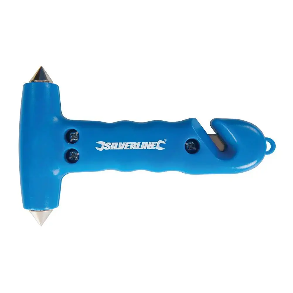 Silverline Emergency Hammer & Belt Cutter 150Mm 395235 1