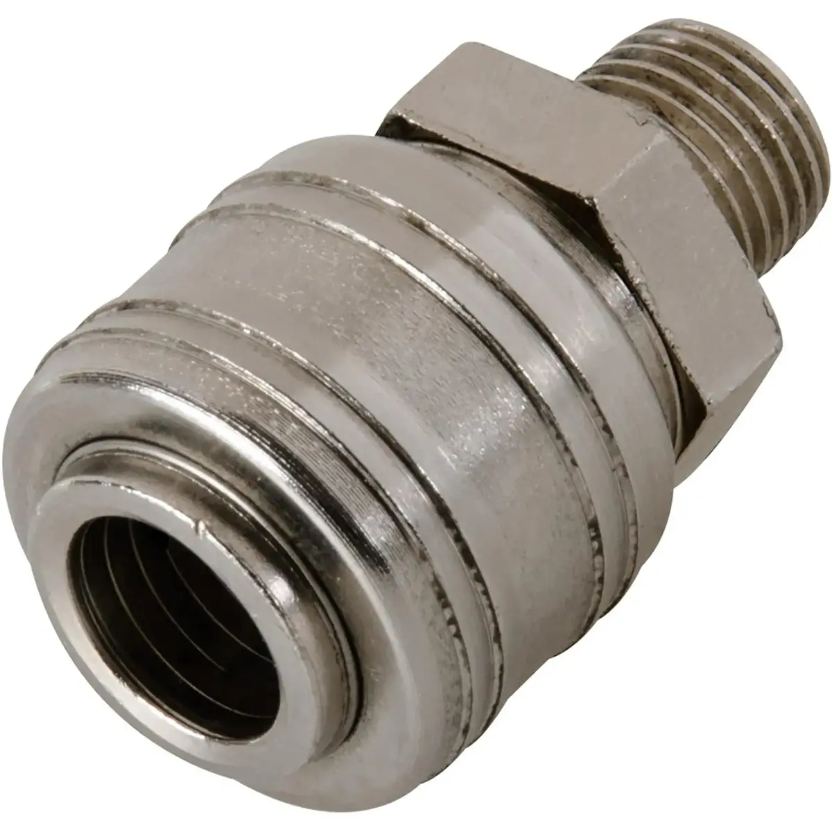 Silverline Euro Air Line Male Thread Quick Coupler 1/4" Bsp 1