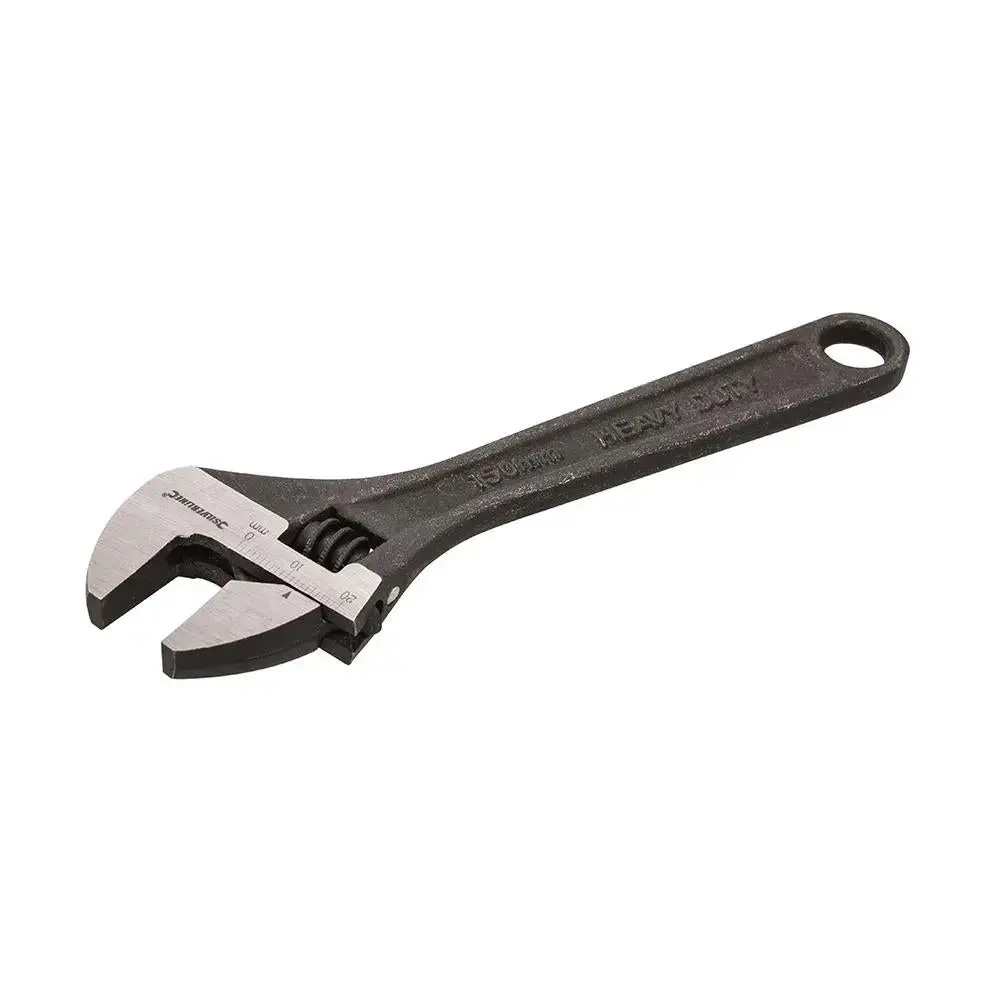 Silverline Expert Adjustable Wrench Length 150Mm - Jaw 17Mm Wr11 1