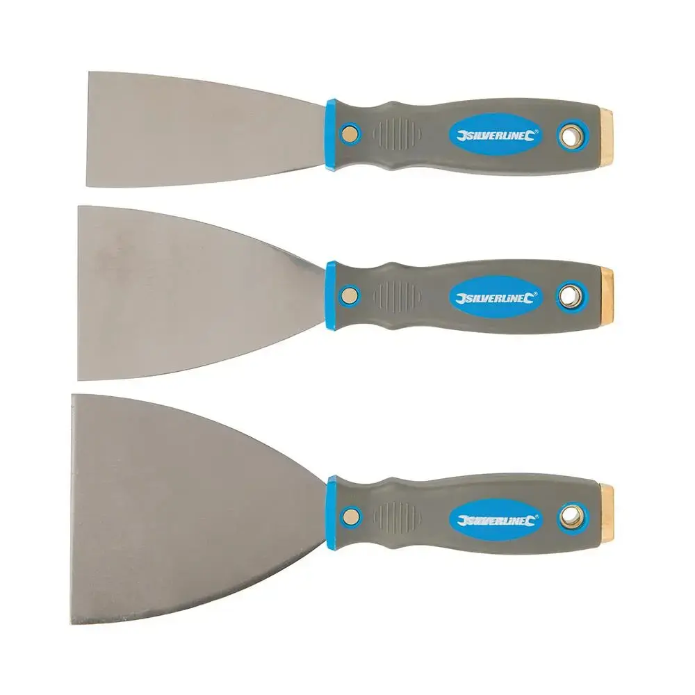Silverline Expert Filler Knife Set 3Pce 50, 75 & 100Mm 661661 1