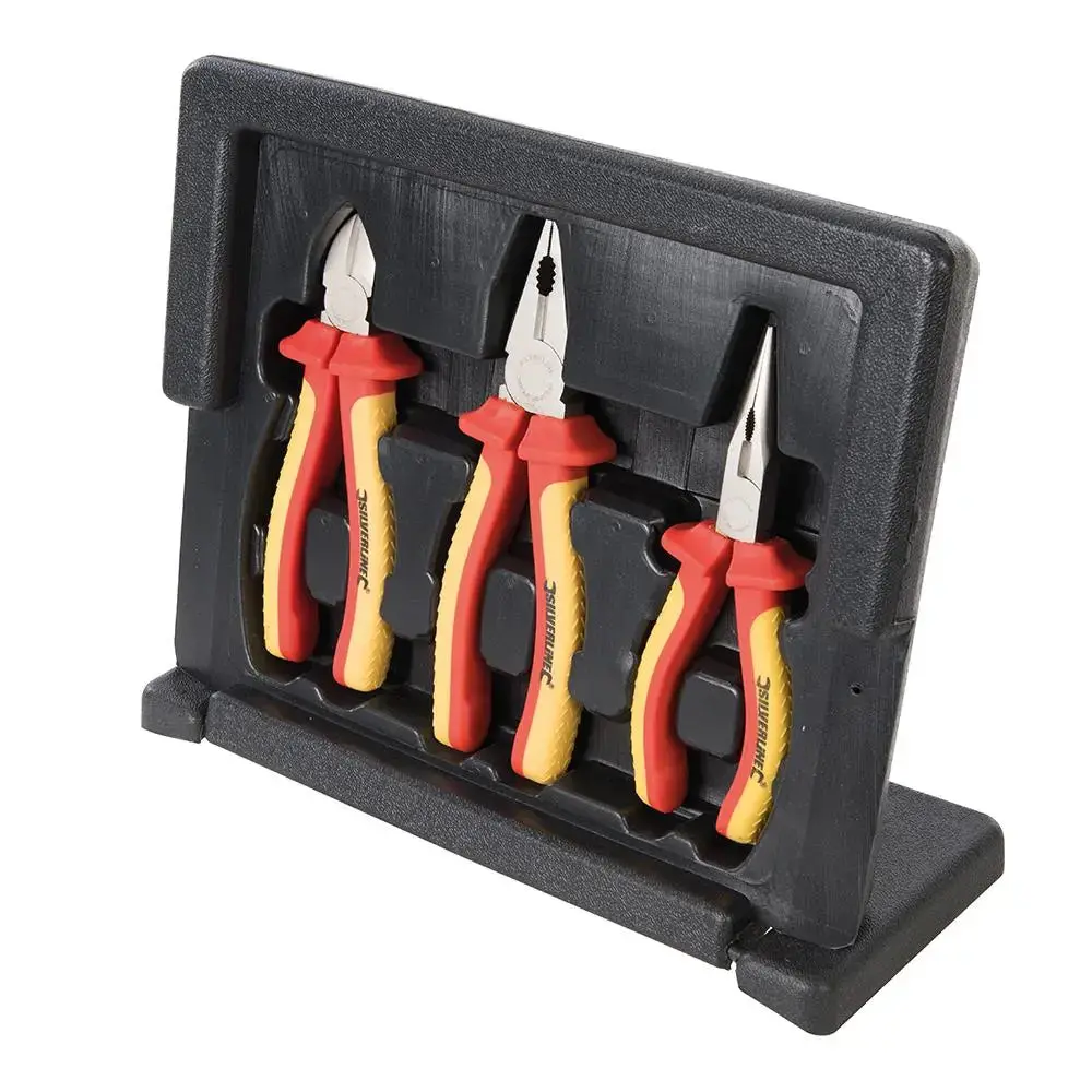 Silverline Expert Vde Pliers Set 3Pce 282501 1