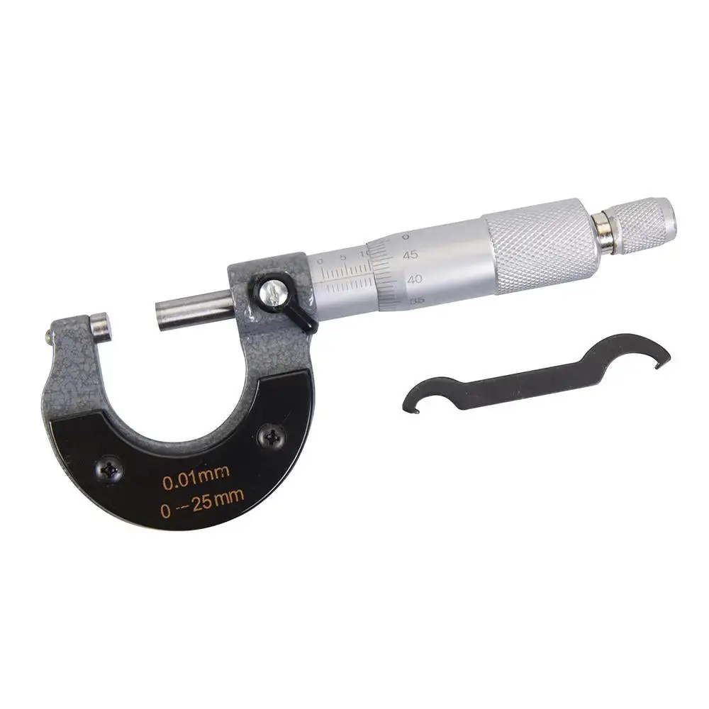 Silverline External Micrometer 25Mm 282378 1