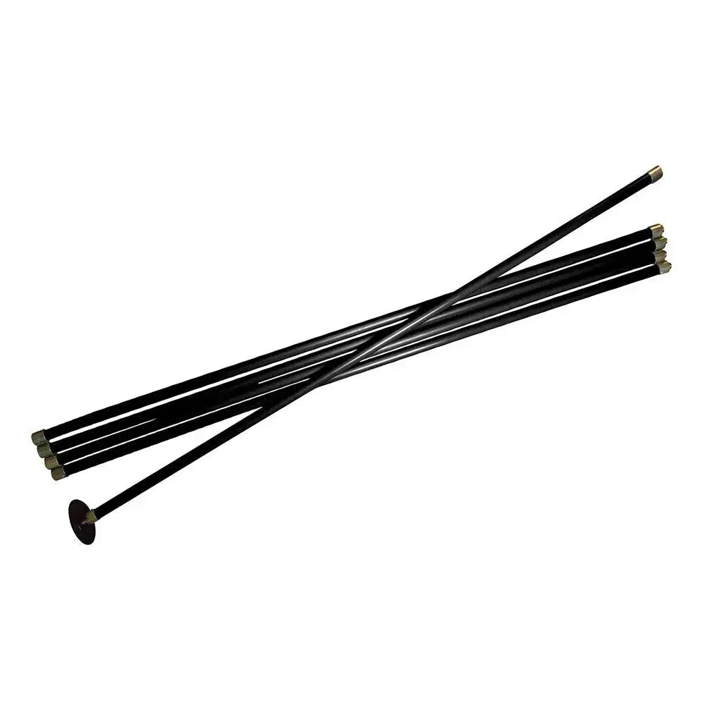 Silverline Extra-Long 2M Drain & Chimney Rod Set 7Pce 868720 1