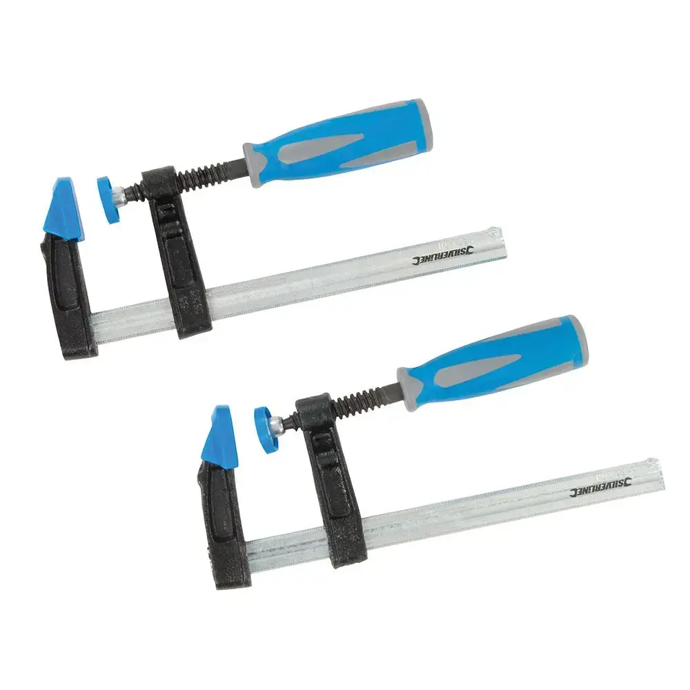 Silverline F-Clamp Set 2Pce 150 X 50Mm 590588 1