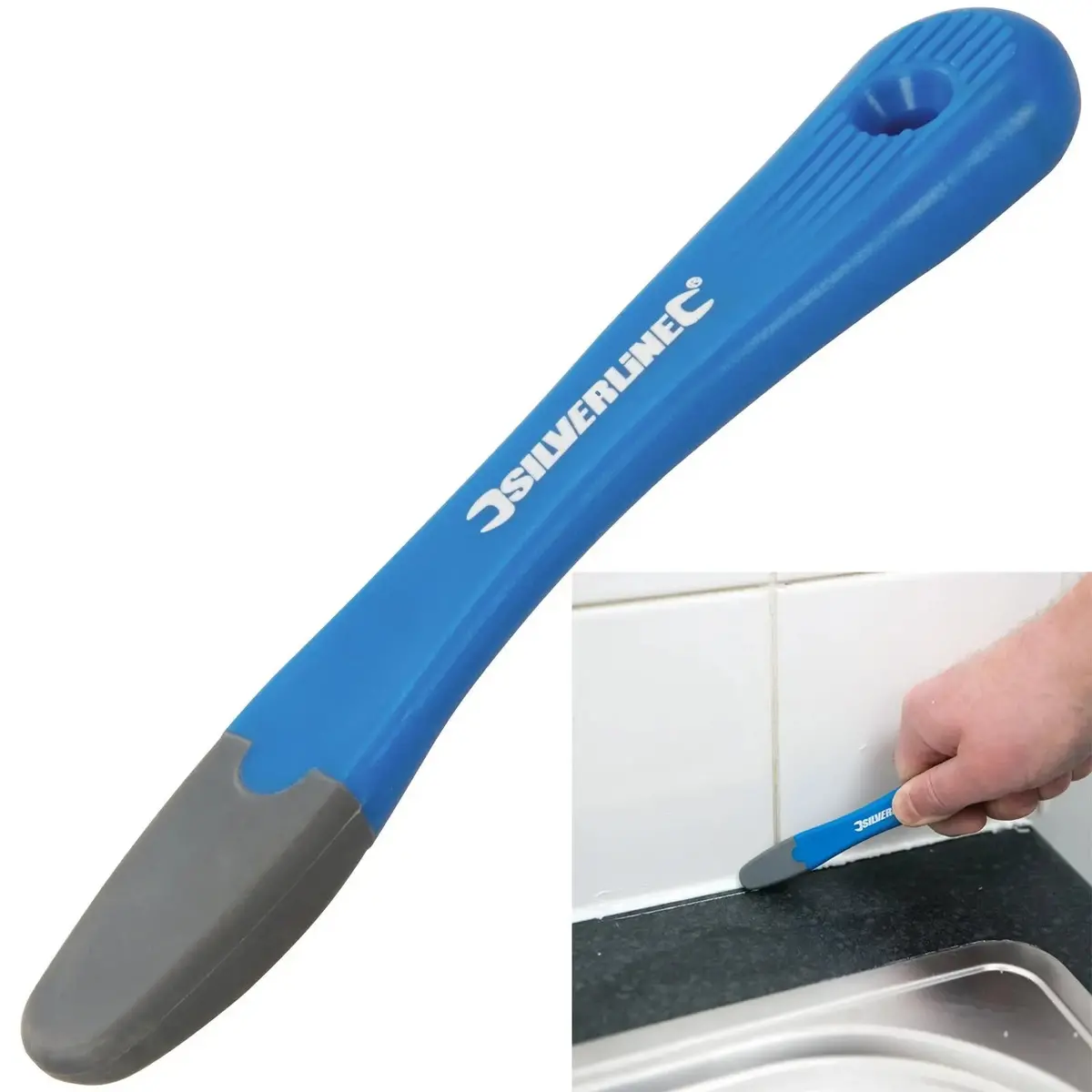 Silverline Flexible Silicone, Grout & Sealant Smoother Filler Putty Finishing 145Mm 1