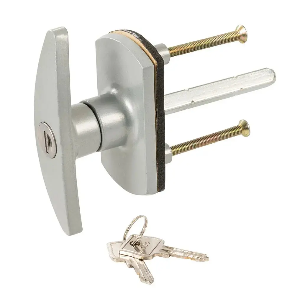Silverline Garage Door Locking Handle 75Mm Diamond 671027 1