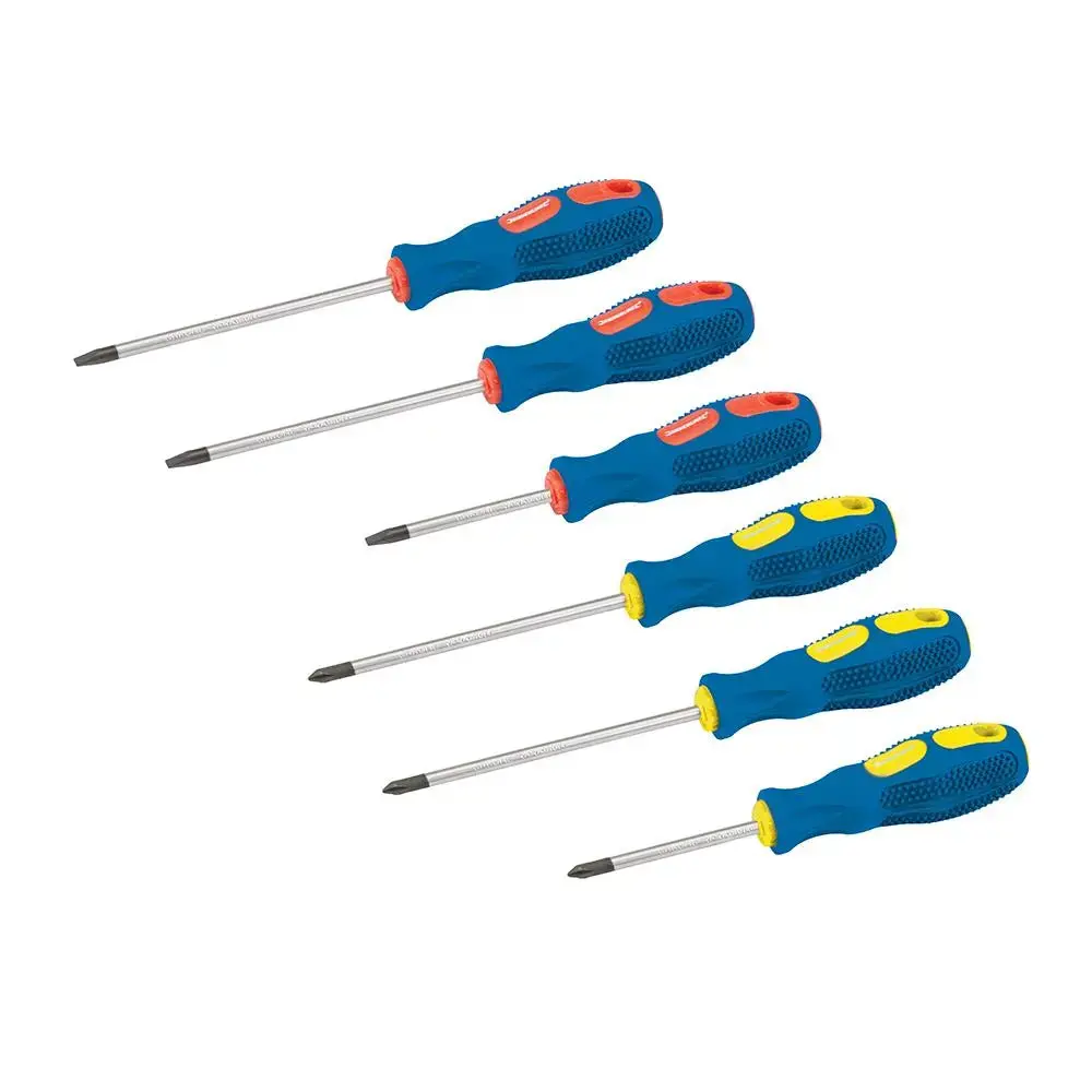 Silverline General Purpose Screwdriver Set 6Pce 244137 1