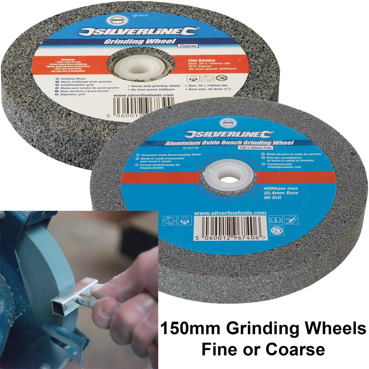 Silverline Grinding Wheel 150 X 20Mm 1