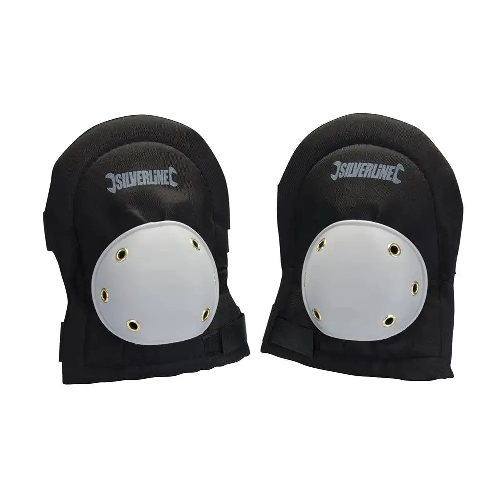 Silverline Hard Cap Knee Pads Adjustable 633596 1