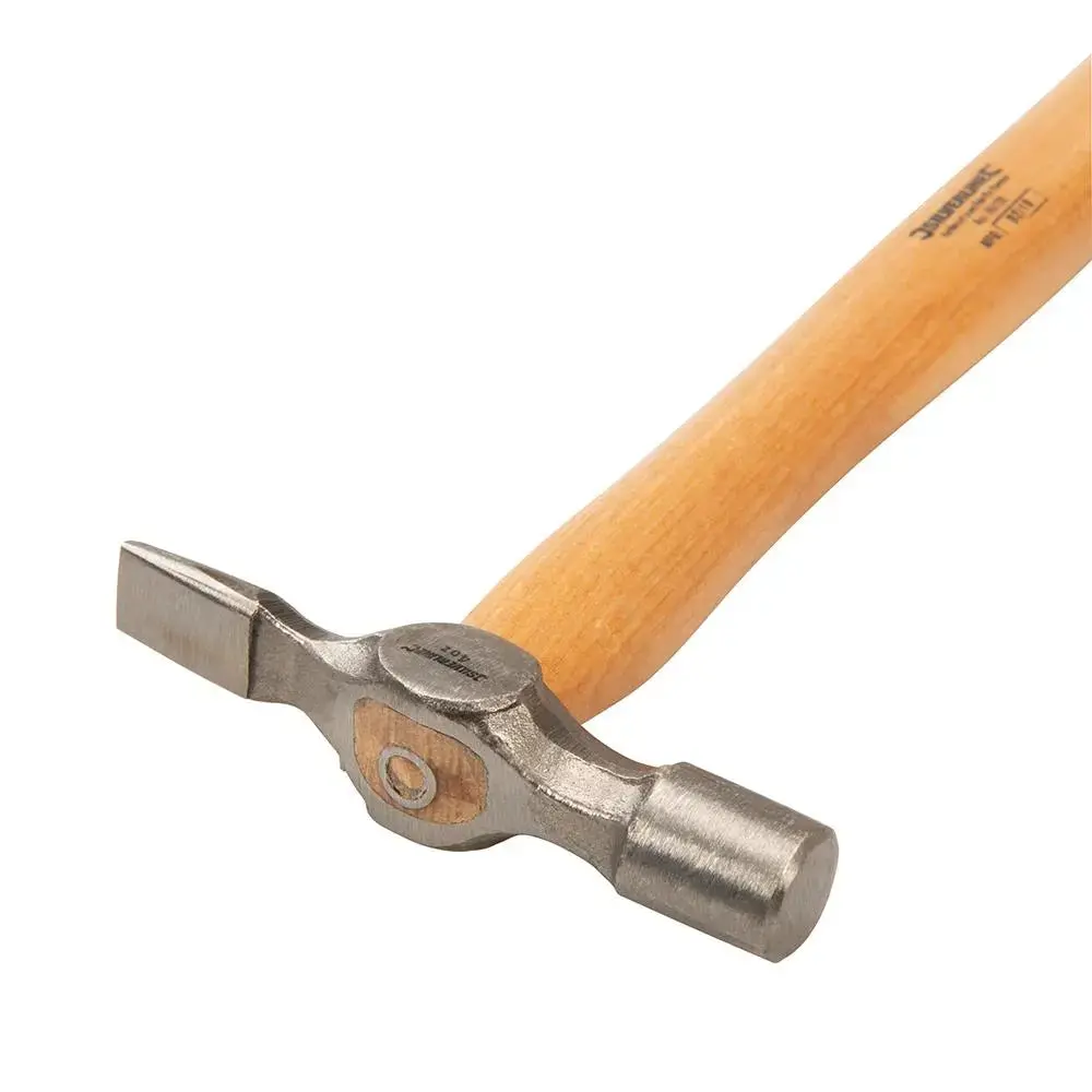 Silverline Hardwood Cross Pein Pin Hammer 4Oz Nail Tack Wooden Forged Steel 1