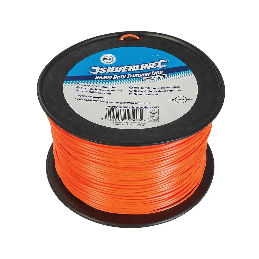 Silverline Heavy Duty Trimmer Line 2Mm X 377M 427692 1